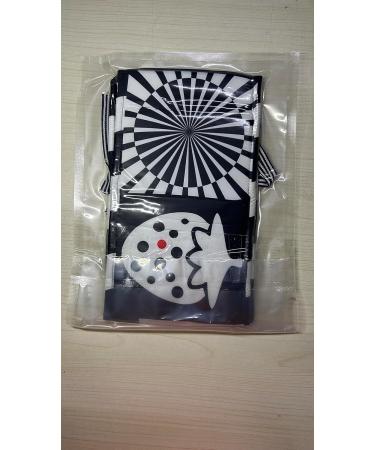 YOGINGO Black and White High Contrast Sensory Toys for Babies | Engaging Baby Mirror | International Shipping - Buy Online on SooperMarket.com