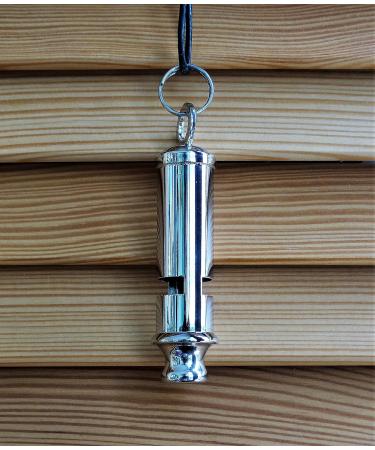 Mil-Tec Nickel Plated Police Whistle - Loud Safety Whistle for Law Enforcement - Buy Online on SooperMarket.com