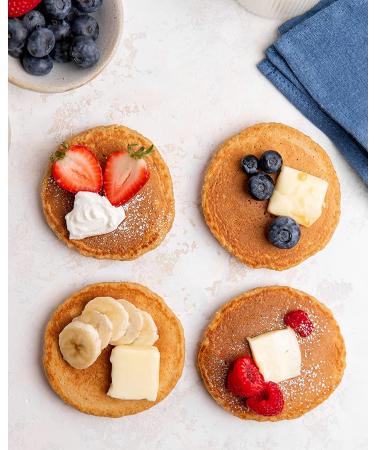 Miss Jones Baking Original Oat Pancake and Waffle Mix - Gluten Free - 10g Protein - 100% Whole Grains - 13.99oz - Buy Online on SooperMarket.com