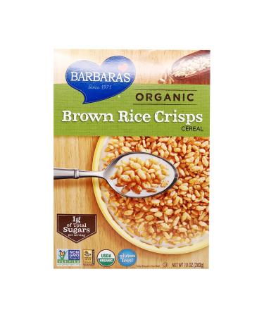 Barbara's Bakery Organic Brown Rice Crisps Cereal, 10 oz