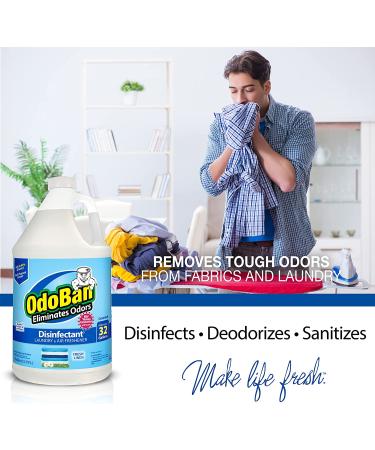 OdoBan Fresh Linen Odor Eliminator and Disinfectant Concentrate (1 Gal.) - Powerful Cleaning Solution - Buy Online on SooperMarket.com