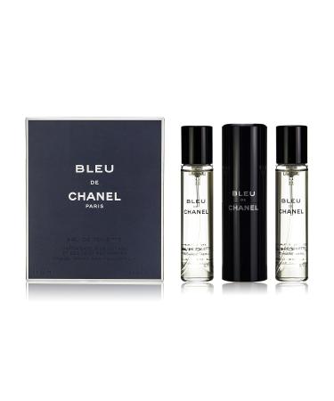 Chanel Bleu De Chanel Eau De Toilette Travel Spray & Two Refills - 3x20ml/0.7oz - Buy Online on SooperMarket.com