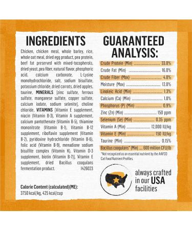 Purina Beyond Natural Limited Ingredient Cat Food - White Meat Chicken & Oat Meal 6 lb Bag - Buy Online on SooperMarket.com