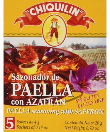 Paella Seasoning Sachets with Saffron