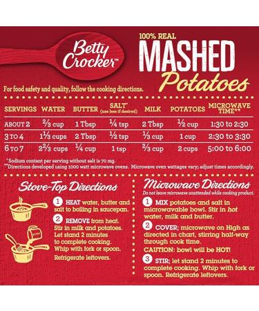 Betty Crocker Gluten Free Potato Buds Potatoes 13.75 oz (Pack of 6) - Buy Online Now! - Buy Online on SooperMarket.com