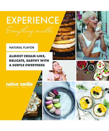 Native Vanilla - Organic Pure Vanilla Extract 4 fl oz - Ideal for Cooking, Baking, and Dessert Crafting - Buy Online on SooperMarket.com