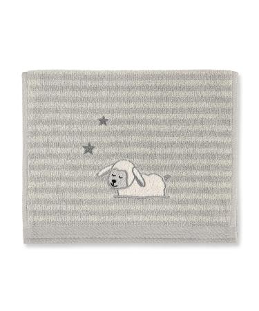 Sterntaler Sheep Stanley Gift Set for Babies - Mini Play Watch Washing Glove & Towel | Gray/White | Perfect for Newborns (0+ Months) - Buy Online on SooperMarket.com