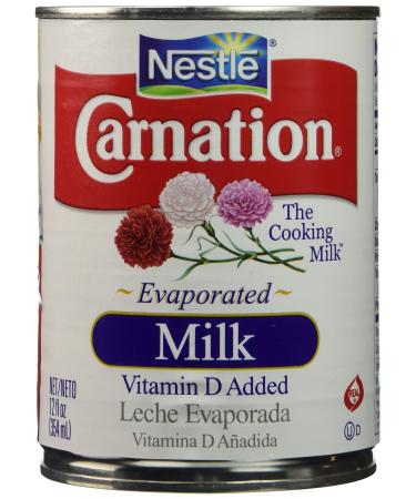 Carnation Evaporated Milk, 12 Fl Oz (Pack of 12)