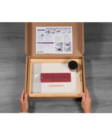 Speedball Beginner Screen Printing Craft Vinyl Kit for Custom T-Shirts and Home Decor - Buy Online on SooperMarket.com