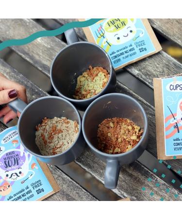 Mill & Folks Cupster Instant Warm Up Soup 10pack (10x21g) | Vegan & Gluten-Free - Buy Online on SooperMarket.com