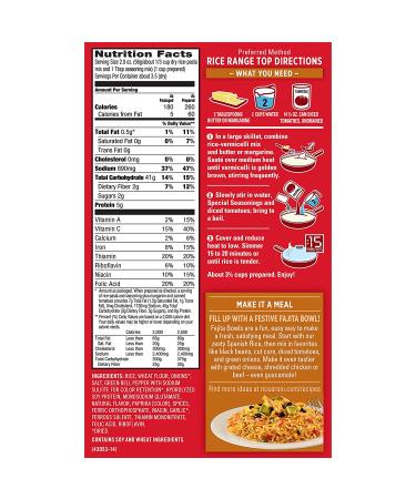 Rice-A-Roni Spanish Rice 6.8 oz (Pack of 12) - Authentic Spanish Flavors | Buy Online - Buy Online on SooperMarket.com