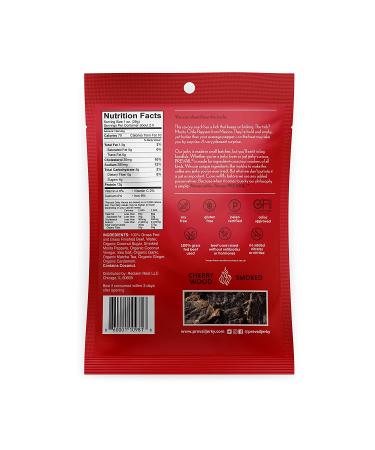 Bulk Grass Fed Beef Jerky - Low Sodium, Keto, Paleo | Spicy 3 Pack (2.25oz each) | 12g Protein | Gluten & Soy Free - Buy Online on SooperMarket.com