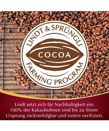 Lindt Lindor Double Chocolate Balls 137g | Premium Whole Milk Chocolate with Melting Filling | Perfect Praline Gift | Buy Internationally - Buy Online on SooperMarket.com