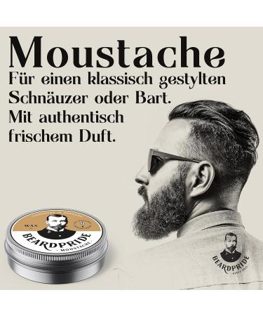 Beardpride Bartwachs Men 28g | Original Beard Wax for Mustache & Beard - Beeswax Formula | Perfect Beard Gifts & Accessories - Buy Online on SooperMarket.com