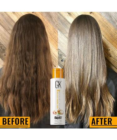GK HAIR Global Keratin Best COCO 100ml Smoothing Keratin Treatment - Brazilian Complex for Silky Smooth & Frizz Free Hair - Buy Online on SooperMarket.com