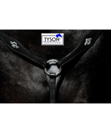 Jose Breastplate Show - Premium Portuguese Spanish Black & Brown Calfblood for VB WB XF XXF - XFULL Black - Buy Online on SooperMarket.com