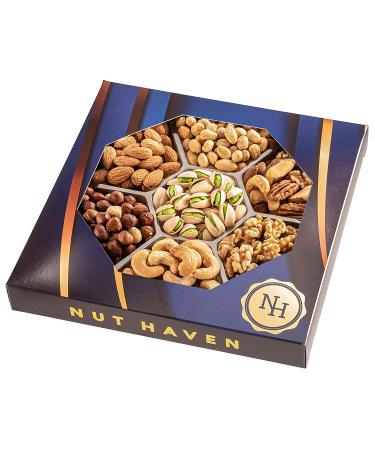 Fresh Roasted Salted Gourmet Nuts Gift Basket for Holidays - Perfect Food Gift for Men, Women, and Family - Ideal for Birthdays, Christmas, Thanksgiving, Fathers' Day, and Mothers' Day - Buy Online on SooperMarket.com