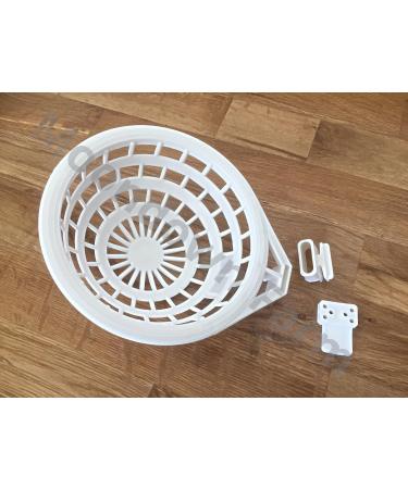 Moondown Farm Canary Bird Nest Pans 5 Pack 12.5cm Large Quality Plastic Pans - Buy Online on SooperMarket.com