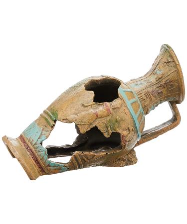 Rosewood Blue Ribbon Egyptian Urn Ornament 1 Piece (Pack of 1) Blue