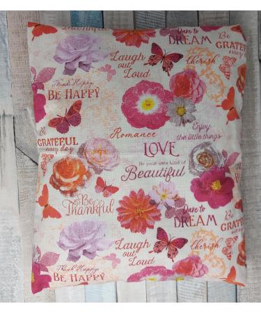 Vitasimplex herbal pillows with high -quality medicinal herbs such as lavender hops lemon balm fennel mint rose petals yysop quender coverable approx. 20x24cm rose love