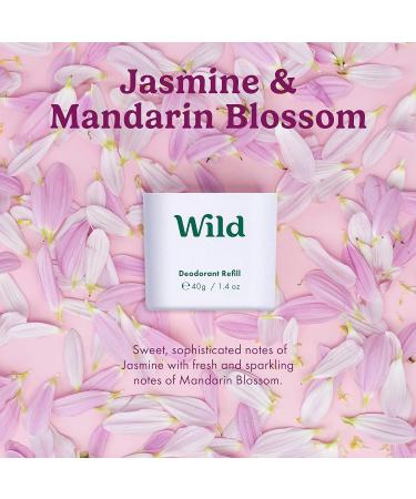 Wild - Natural Refillable Deodorant - Aluminium Free - Refill Variety Pack Includes Fresh Cotton & Sea Salt Jasmine & Mandarin and Coconut & Vanilla Scents - Long Lasting Protection Variety Pack 40 g (Pack of 3) - Buy Online on SooperMarket.com