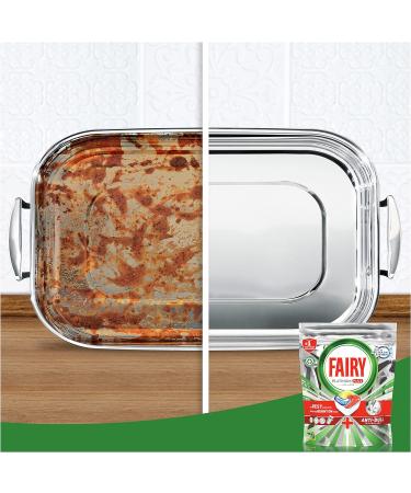 Fairy Platinum Plus Dishwasher Pads 84 Capsules Lemon Dishwasher Detergent Original Shine Anti-Matte Technology with Brilliant Action - Buy Online on SooperMarket.com