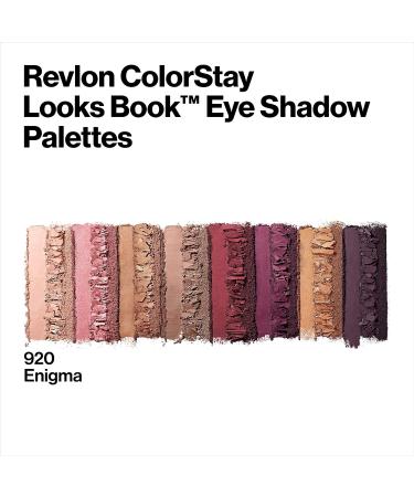 REVLON ColorStay Eyeshadow Palette - Dual Pack Highly Pigmented Matte & Metallic Finishes 920 Enigma - International Shipping Available - Buy Online on SooperMarket.com