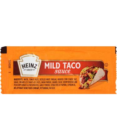 Heinz Single Serve Mild Taco Sauce, 200 Count (Pack of 1)