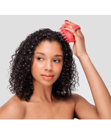 Diane Coral Large Shampoo Massage Brush - Scalp Massager for Ultimate Hair Care - Buy Online on SooperMarket.com