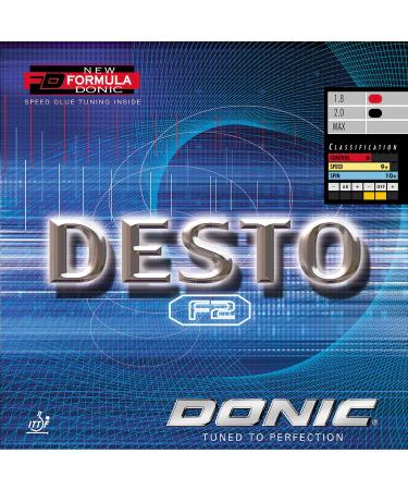 Donic covering of the F2 black 2.0 mm
