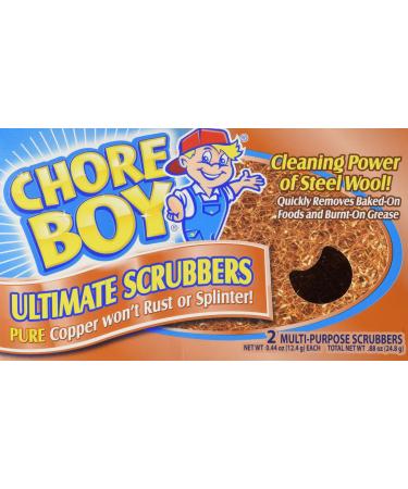 Chore Boy Copper Scouring Pad-2ct