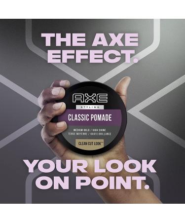 Axe Styling Classic Pomade 2.64oz - Medium Hold & Natural Finish (Pack of 2) - Buy Online on SooperMarket.com