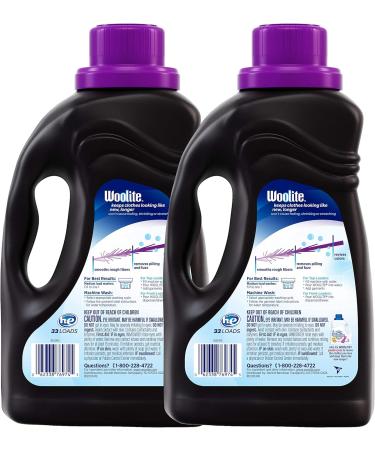 Woolite Dark Care Laundry Detergent - Midnight Breeze 50 oz (33 Loads) - Pack of 2 - Protects Dark Colors - Buy Online on SooperMarket.com