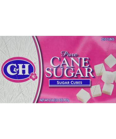 C&H, Pure Cane, Sugar Cubes, 252 Count, 32Oz Box