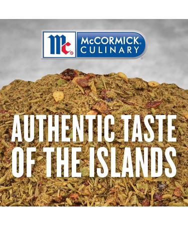 McCormick Culinary Caribbean Jerk Seasoning 18 oz - Authentic Jamaican Jerk Seasoning for Meats, Vegetables & Marinades - 1.12 lb Container - Buy Online on SooperMarket.com