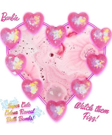 Barbie Bath Bombs for Girls - Set of 10 Fun Fizzing Bath Bombs for Kids - Buy Online on SooperMarket.com