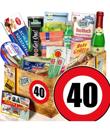 ostprodukte-versand Special Gift/DDR Gift L/Birthday 40 / Gift Set Man 1 Piece (1 Pack)