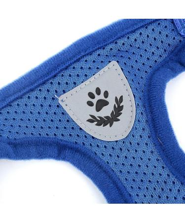 Ranphy Cat Dishes with Leash - Soft Fabric Harness & Breakable Paddle for Small & Adult Cats - Blue - Buy Online on SooperMarket.com