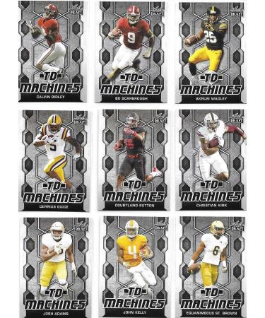 2018 Leaf NFL Draft Football Series Complete Mint 99 Card Master Set with Top Prospects Baker Mayfield, Josh Allen, Nick Chubb & More Inserts - Buy Online on SooperMarket.com