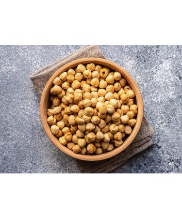 1lb Unsalted Oven Roasted Blanched Hazelnuts - Skinless Filberts, Vegan & Kosher - High Protein & Vitamin E - Ideal for Homemade Desserts - Bulk - Buy Online on SooperMarket.com
