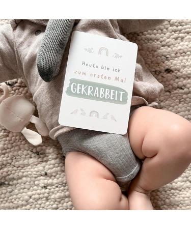Mintkind Baby Milestone Cards | 32 Magical Monthly Photo Cards for Boys & Girls | Perfect Gift for Newborns - Buy Online on SooperMarket.com