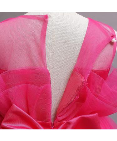 NNJXD Flower Princess Party Dress 766 Hot Pink-a | Baby Girls 3-4 Years - Buy Online on SooperMarket.com