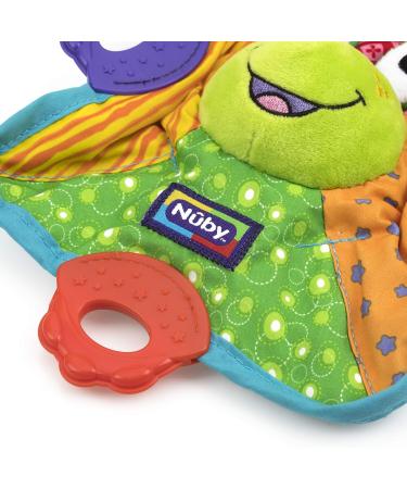 Nuby Teething Blankie - Assorted Colors 1 Count - Buy Online on SooperMarket.com