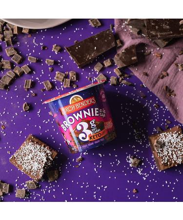 Double Chocolate Brownie Mug Cake Cups by Birch Benders  Keto Dessert  Grain-Free  Gluten-Free  only 3 Net Carbs (8 Single Serve Cups) - Buy Online on SooperMarket.com
