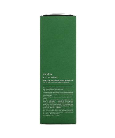 Innisfree Green Tea Seed Skin 200ml | Hydrating & Nourishing Toner - Buy Online on SooperMarket.com
