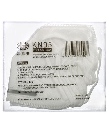 Tony Moly CTT KN95 Respirator Mask 5 Count
