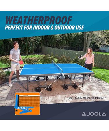 Joola Libre Outdoor Table Tennis Net Set for Leisure Sports Clamping Technology Height Adjustable with Locking Screw Single - Buy Online on SooperMarket.com