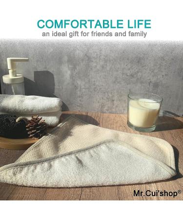 3 pcs XL Soft Weave & Bamboo Fiber Exfoliating Wash Cloths - Dual-Sided Scrub for Face and Body - Spa Shower Essential - Buy Online on SooperMarket.com