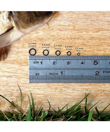 NEW AMZFISHING 20x Rig-Ring | Premium Carp Fishing Accessories | Tear Drop S (2.7x3.5mm) | International Shipping Available - Buy Online on SooperMarket.com