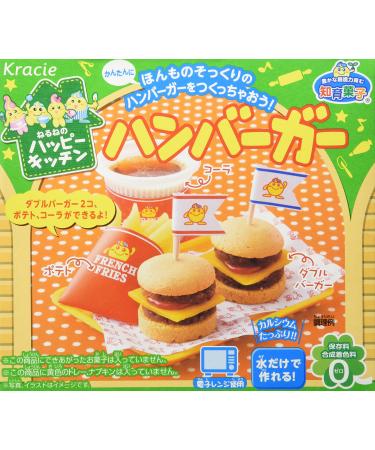 Hamburger Popin' Cookin' kit DIY candy by Kracie